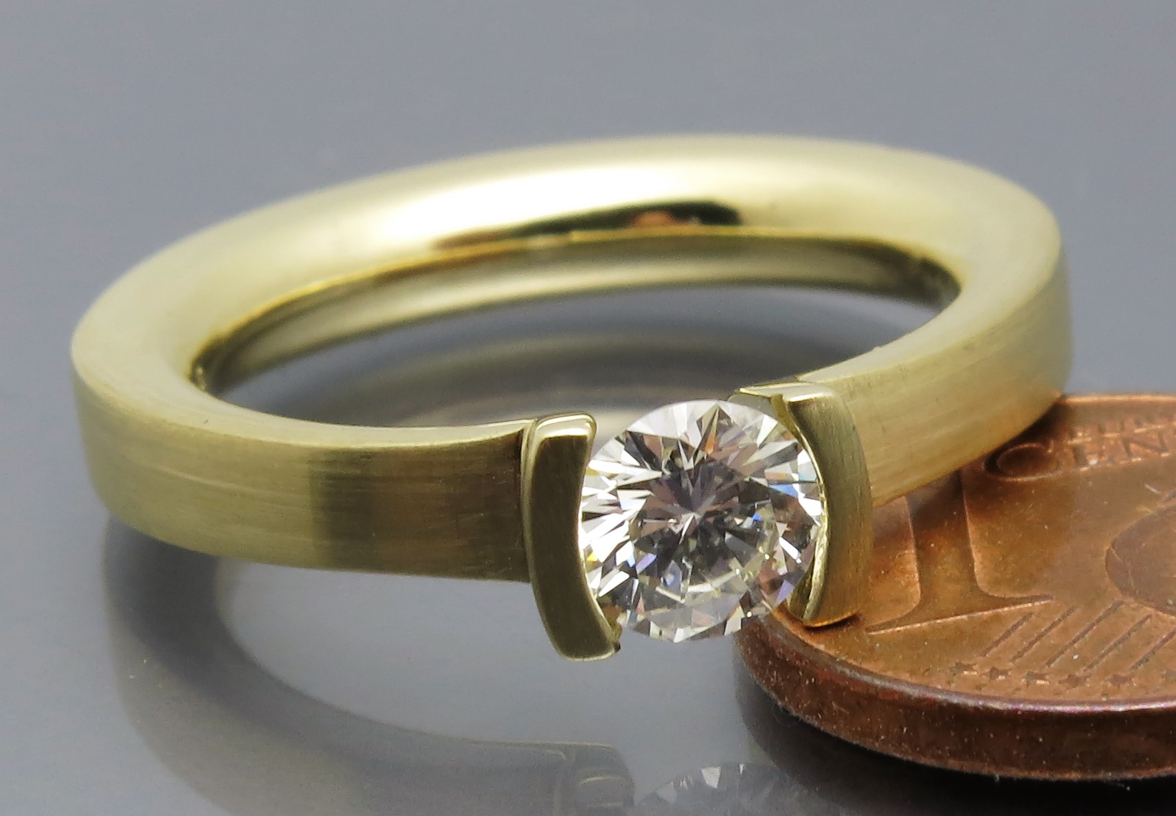 Eleganter Brillant Spannring "Peak" – Bild 6
