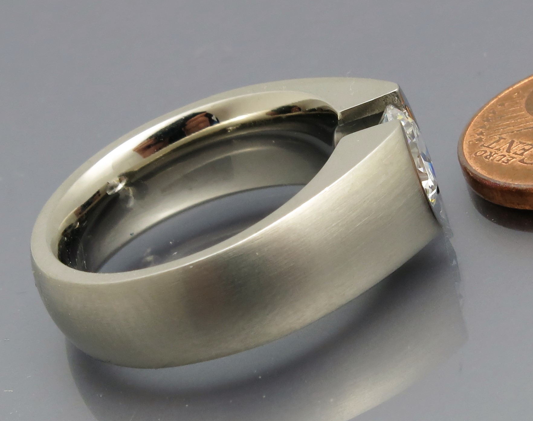 Eleganter Brillant Spannring "Verlauf" – Bild 8