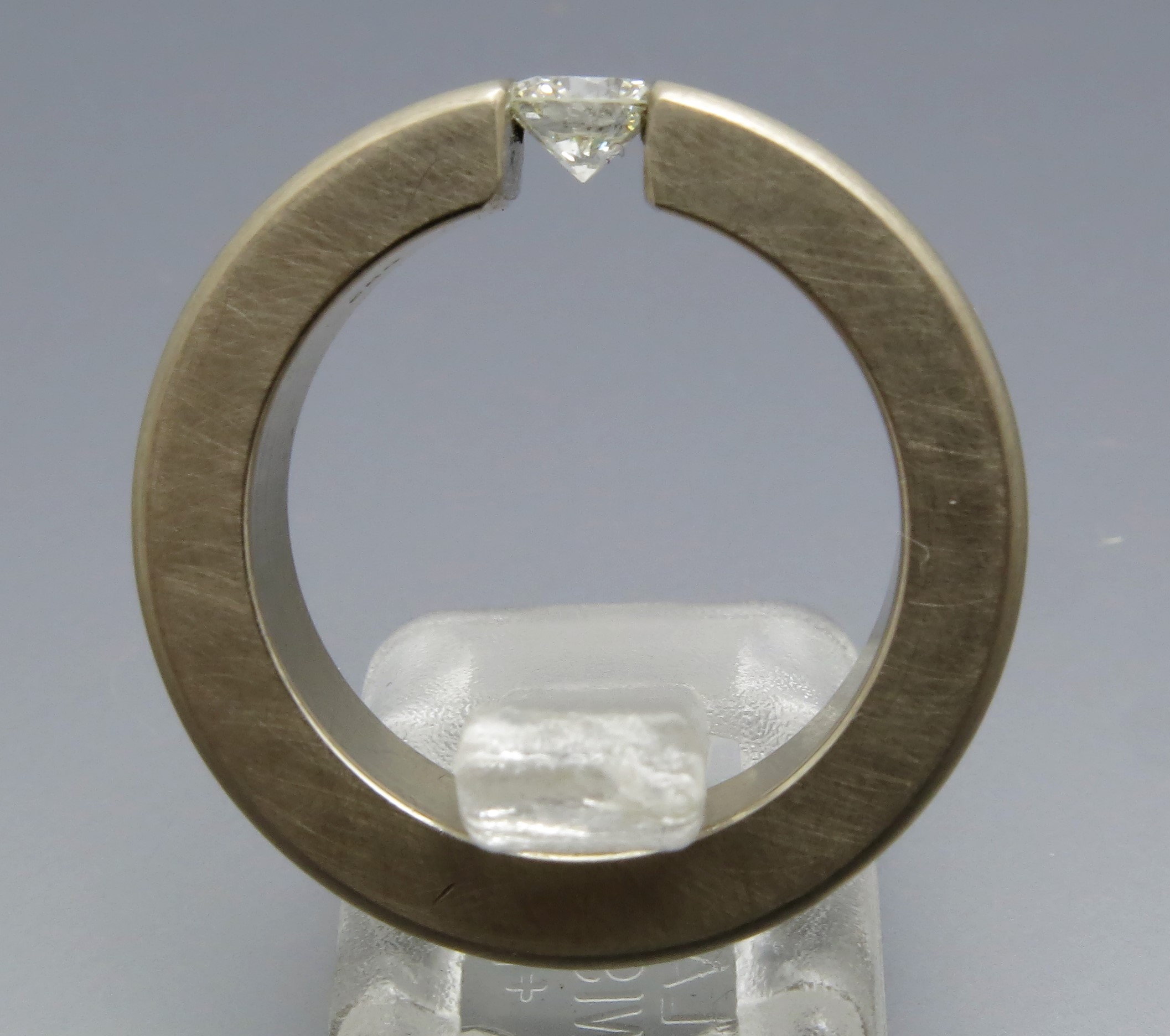 Schwerer Brillant Spannring - Klassiker – Bild 2