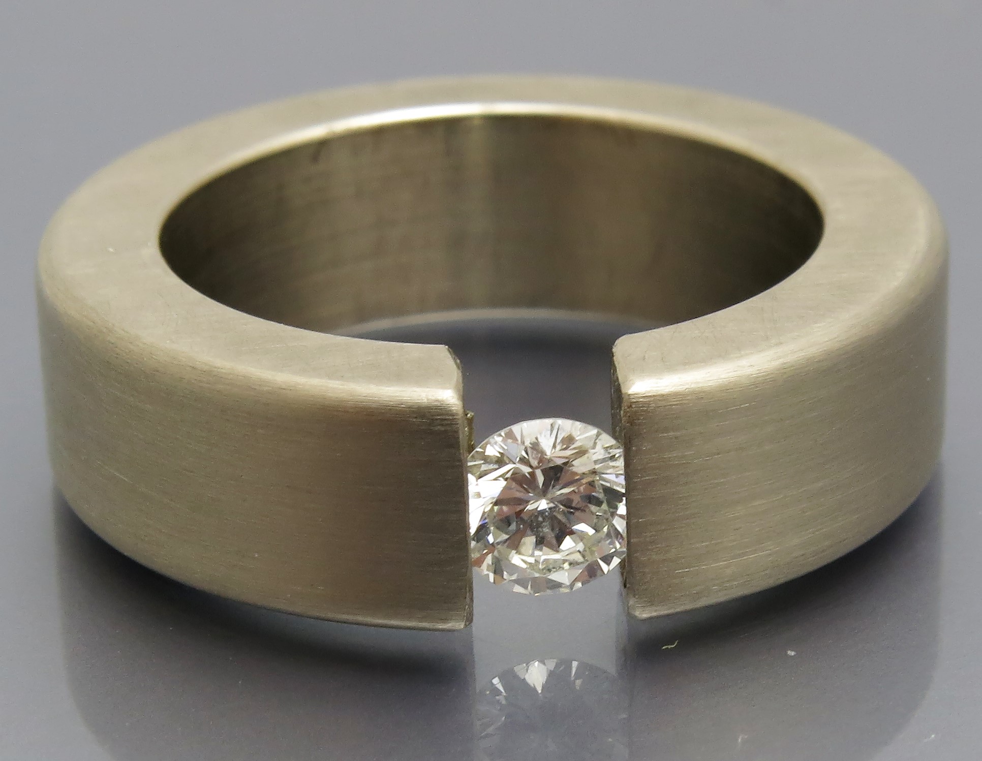 Schwerer Brillant Spannring - Klassiker – Bild 4