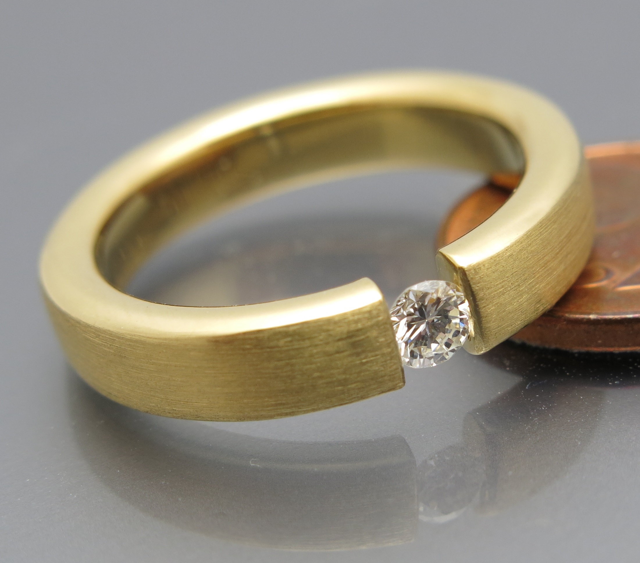 Schicker Brillant Spannring – Bild 3