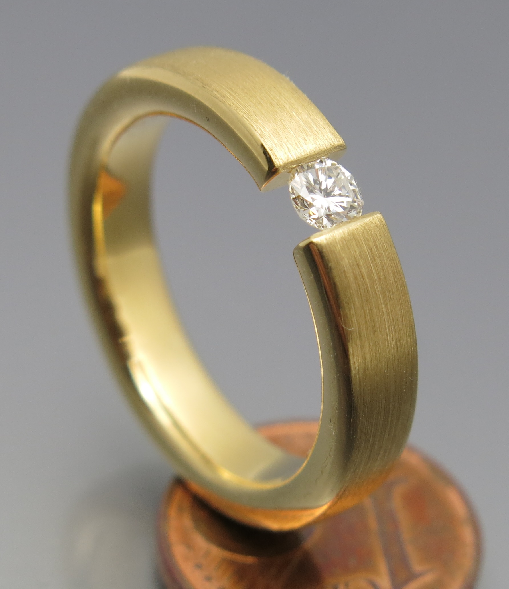 Schicker Brillant Spannring – Bild 6