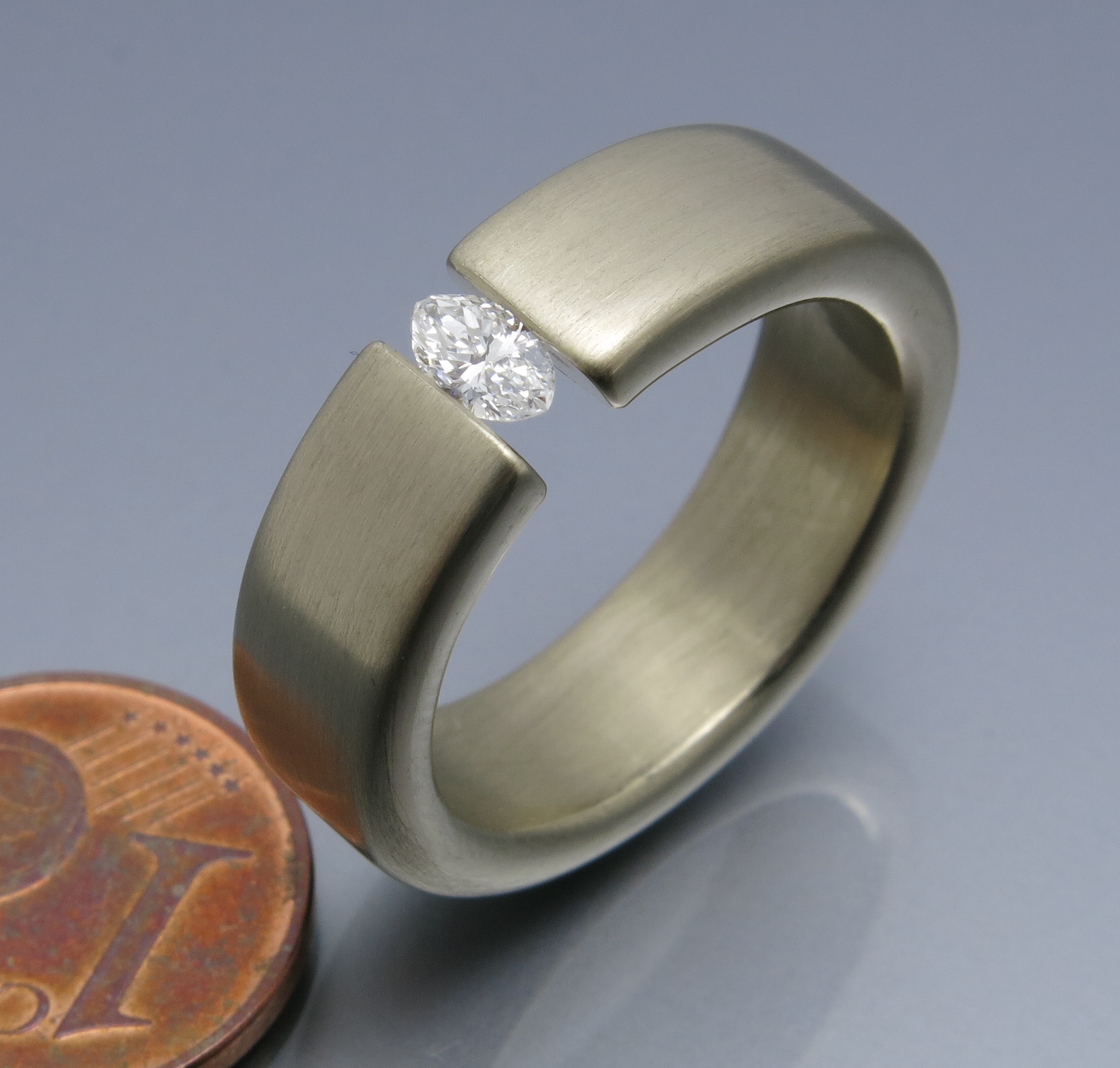 Eleganter Diamant Spannring – Bild 4