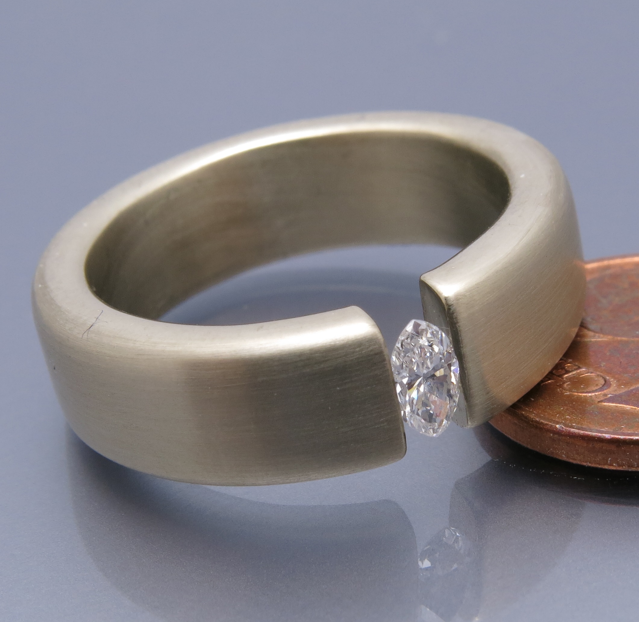 Eleganter Diamant Spannring – Bild 5