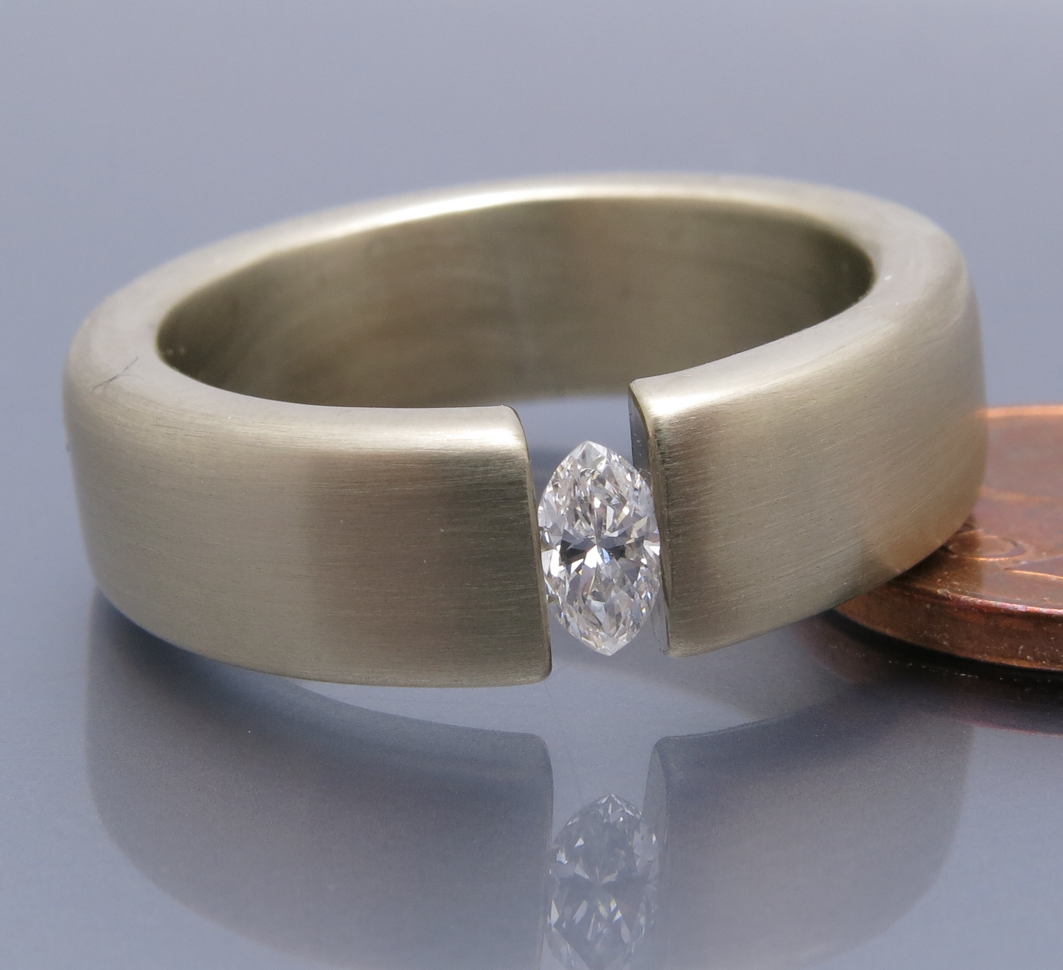 Eleganter Diamant Spannring – Bild 3