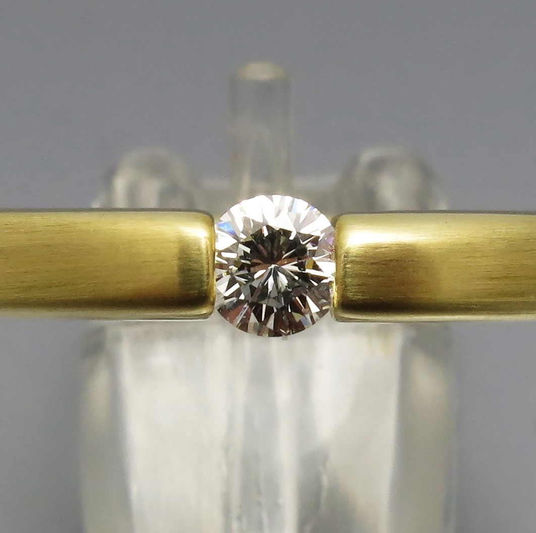 Zeitloser Brillant Spannring - Klassiker – Bild 2