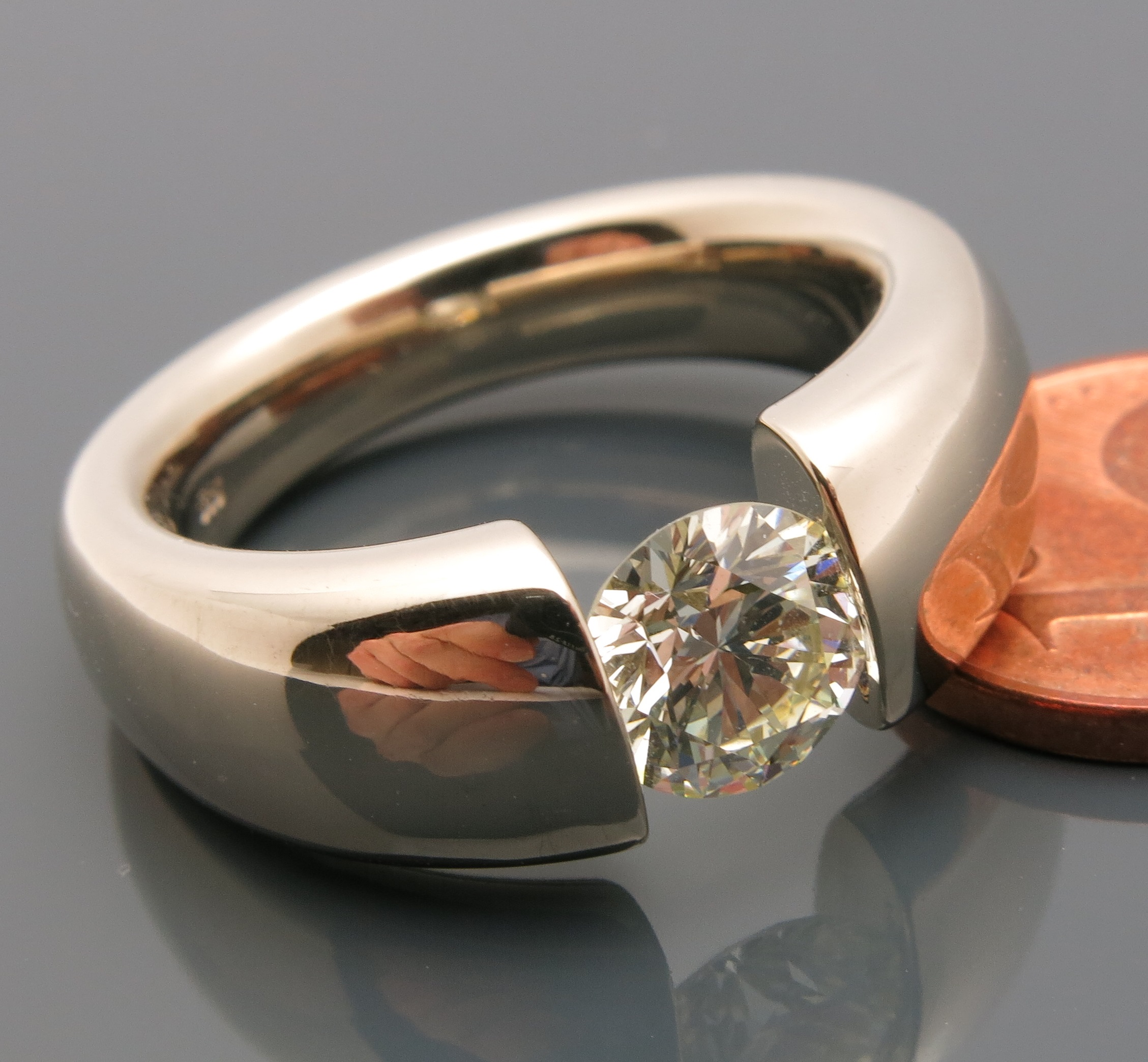 Toller Brillant Spannring – Bild 2
