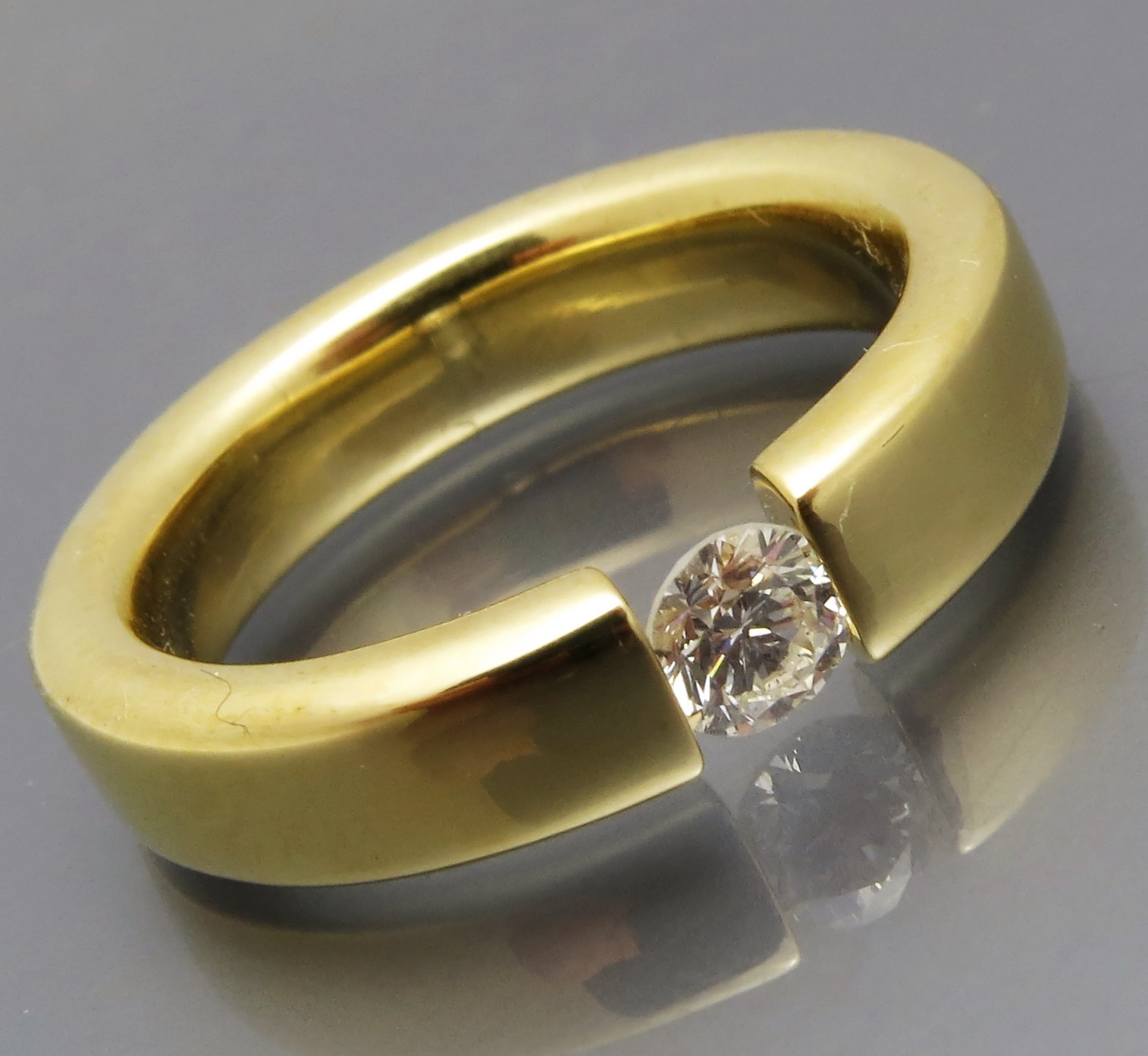 Eleganter Brillant Spannring - Klassiker – Bild 2