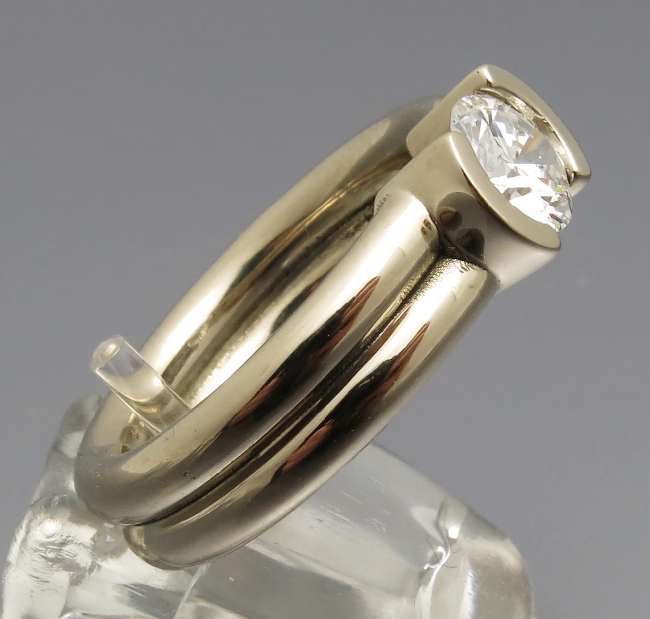 Eleganter Brillant Spannring "Peak" – Bild 6