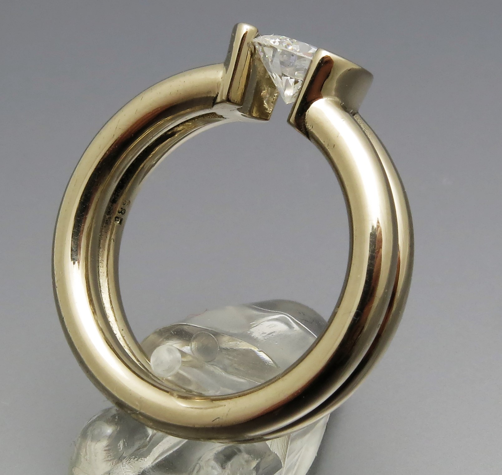 Eleganter Brillant Spannring "Peak" – Bild 3
