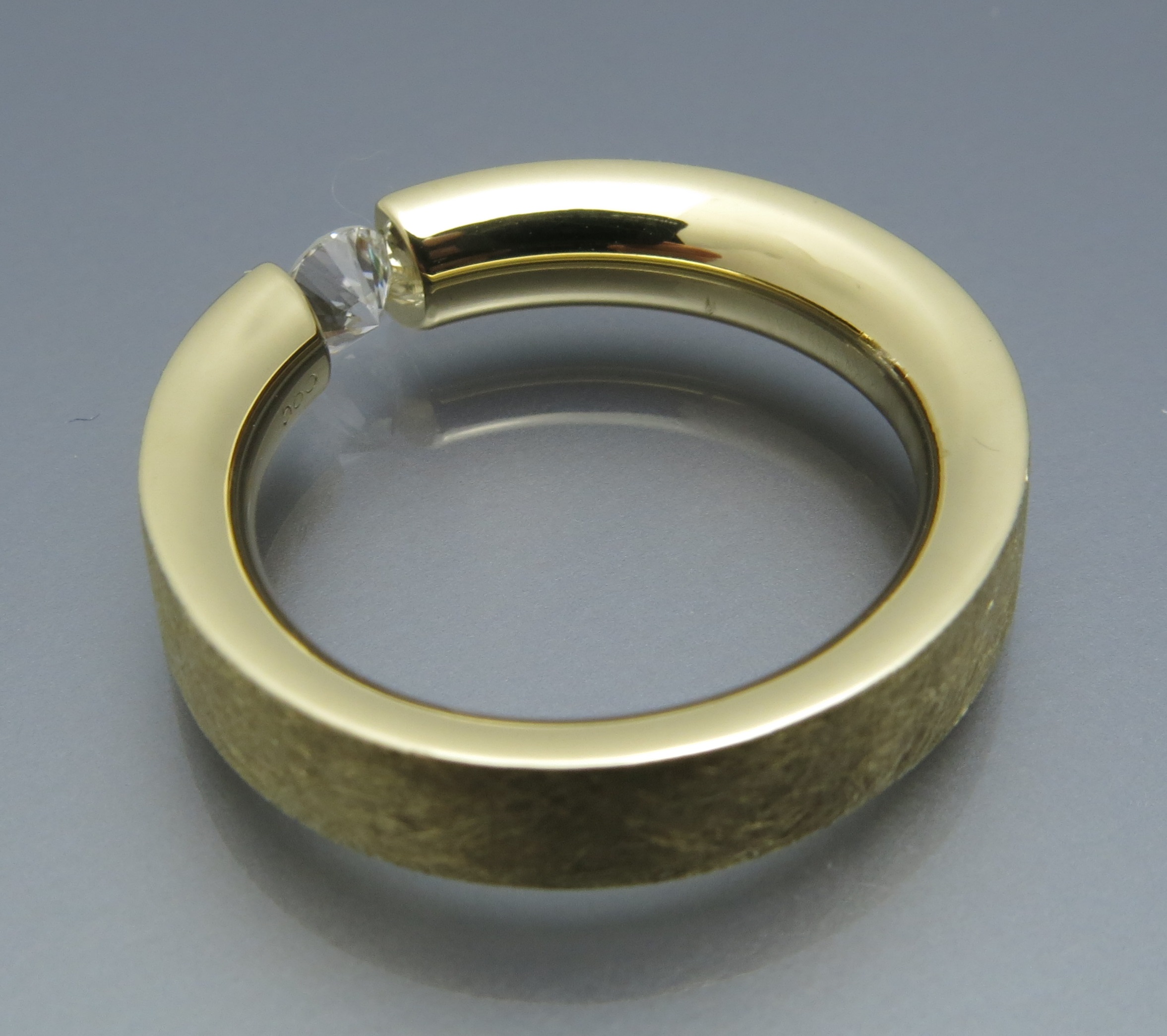 Feiner Brillant Spannring – Bild 7