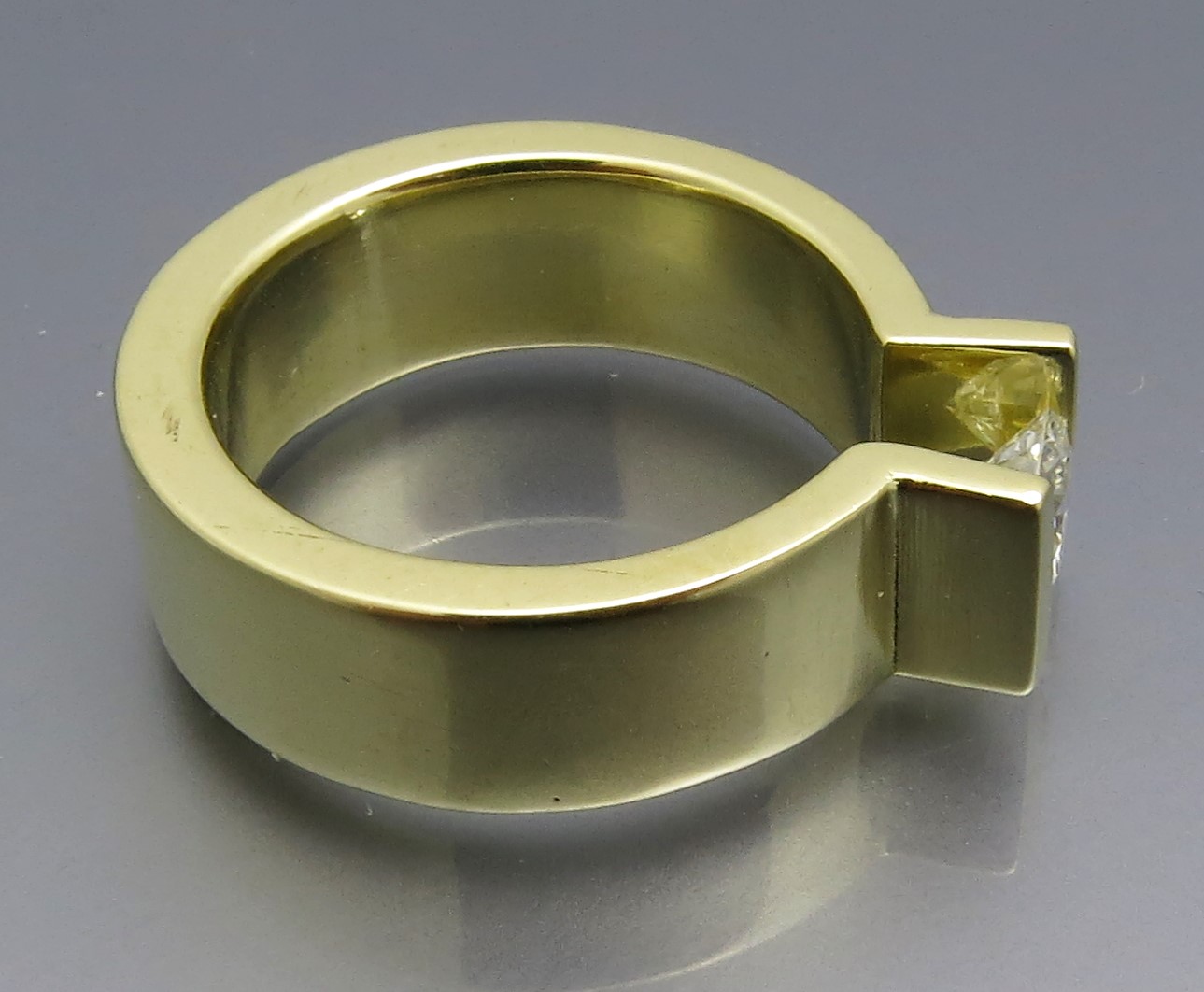 Toller Brillant Spannring "Peak" – Bild 4