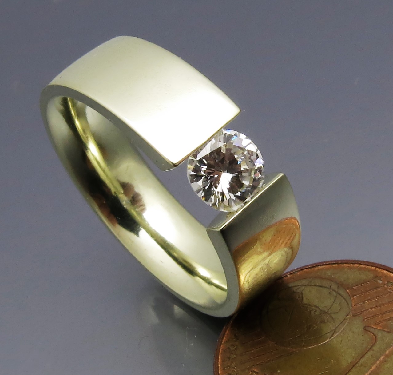 Toller Brillant Spannring "Verlauf" – Bild 12