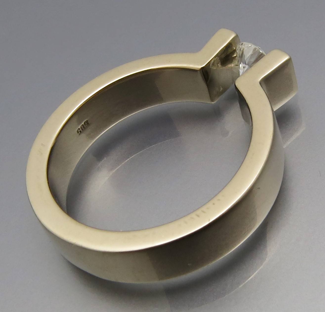 Eleganter Brillant Spannring "Peak" – Bild 10