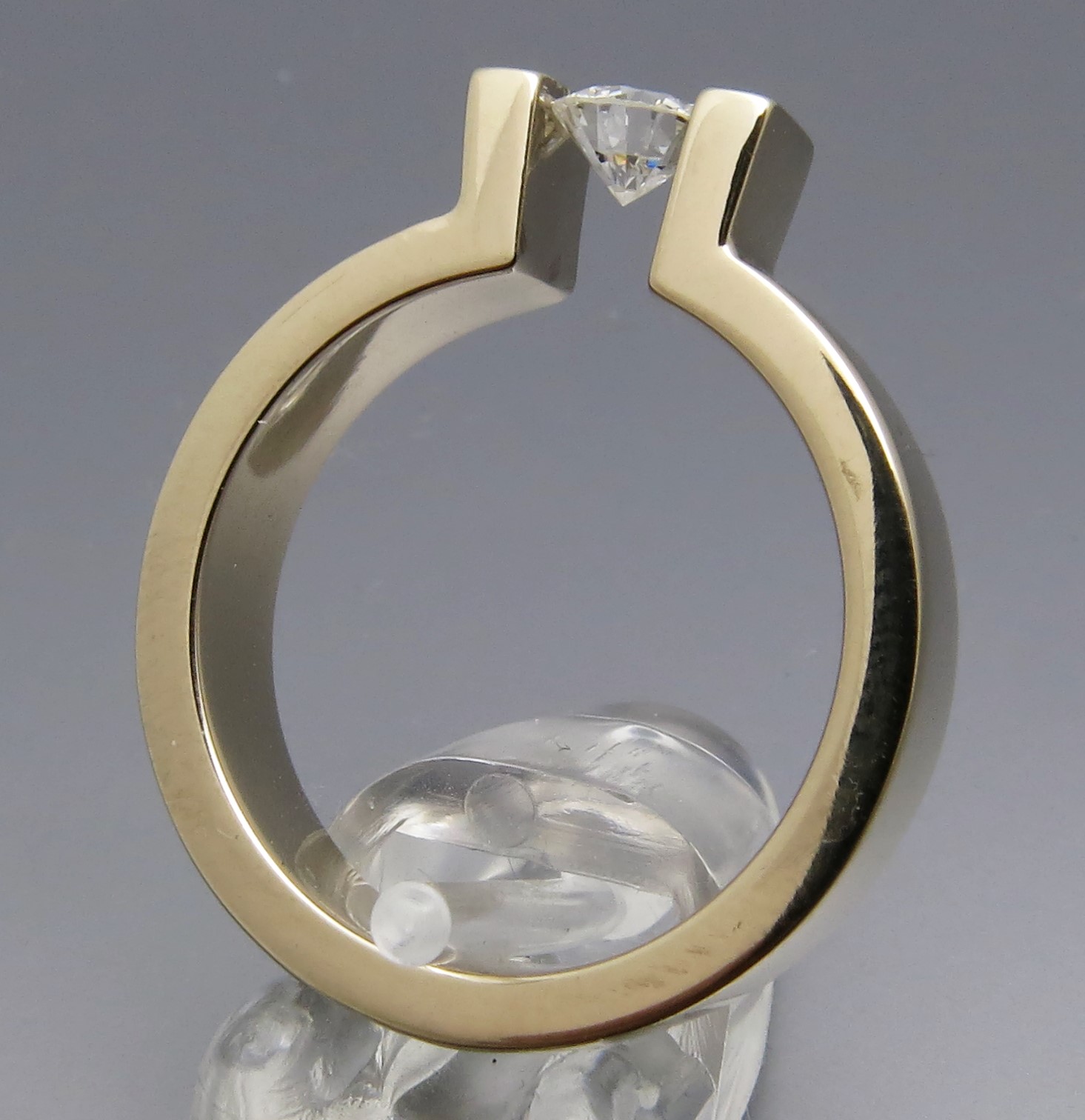 Eleganter Brillant Spannring "Peak" – Bild 4