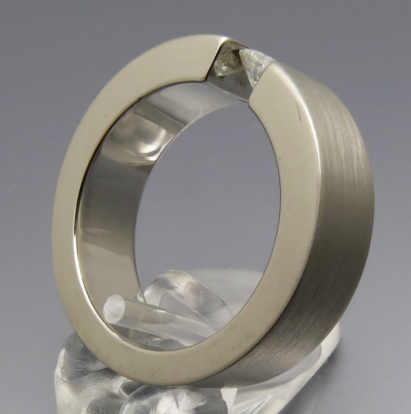 Massiver Brillant Spannring "Verlauf" – Bild 3