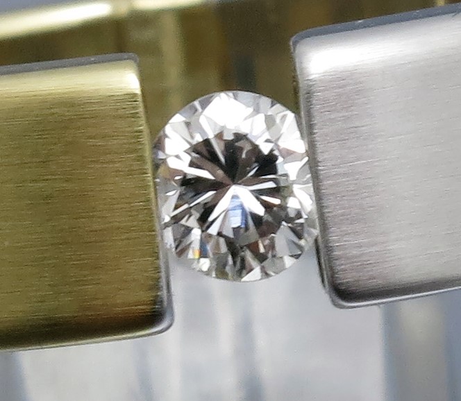 Schicker bicolor Brillant Spannring – Bild 4