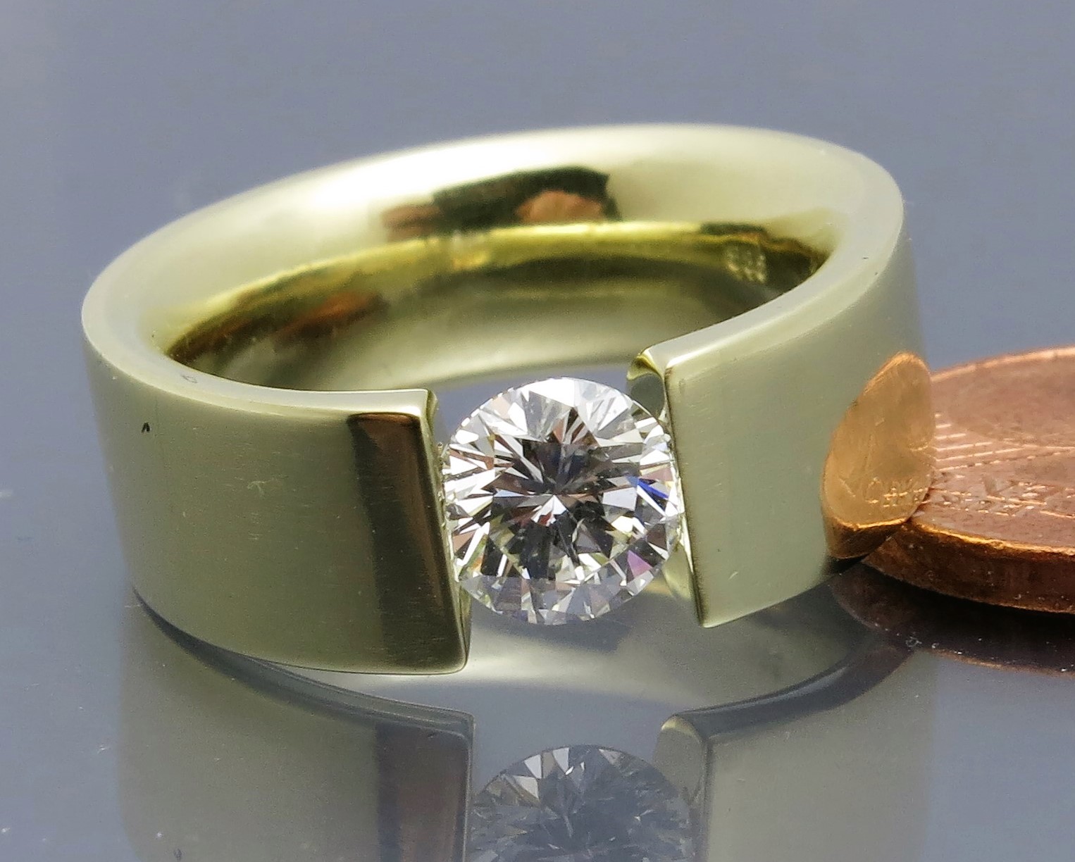 Eleganter Brillant Spannring – Bild 4