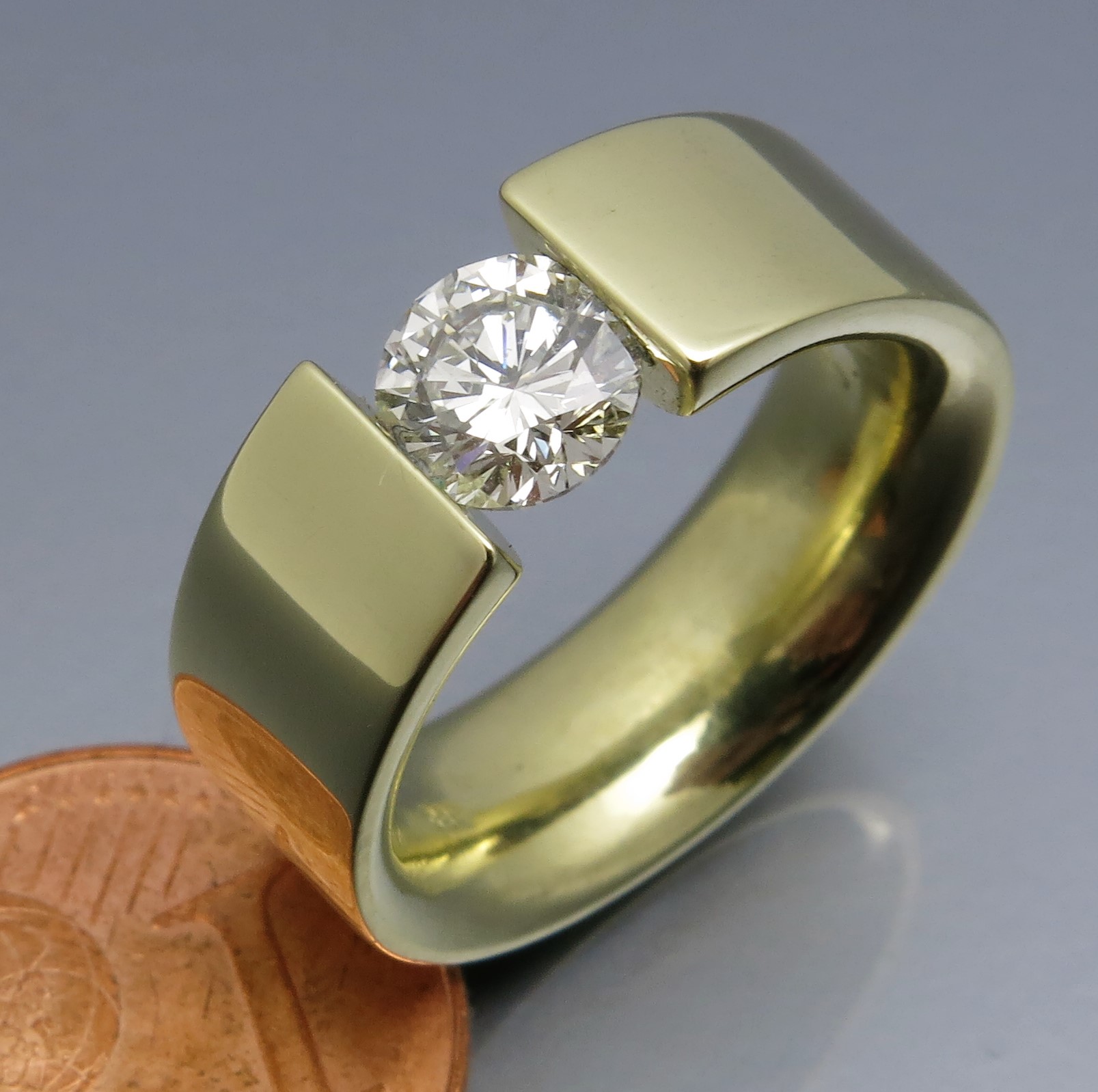 Eleganter Brillant Spannring