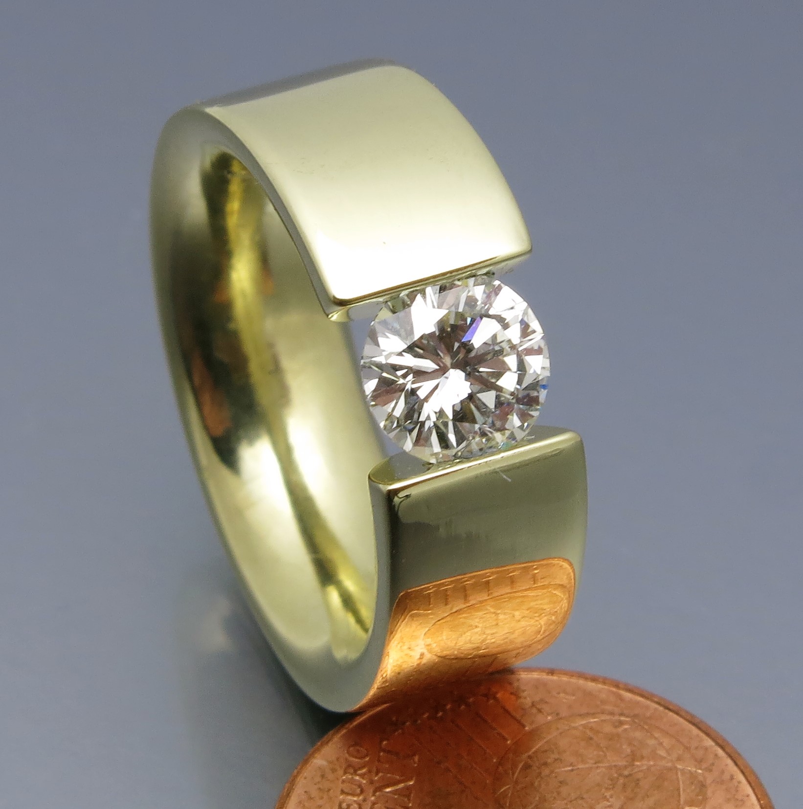 Eleganter Brillant Spannring – Bild 5