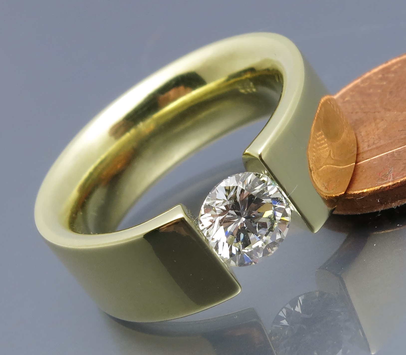 Eleganter Brillant Spannring – Bild 6