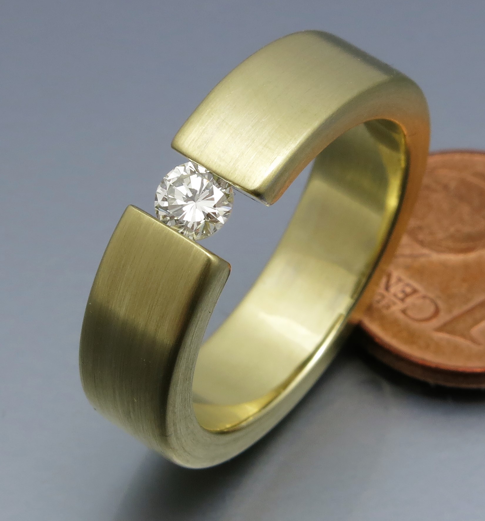 Schicker Brillant Spannring - Klassiker – Bild 3