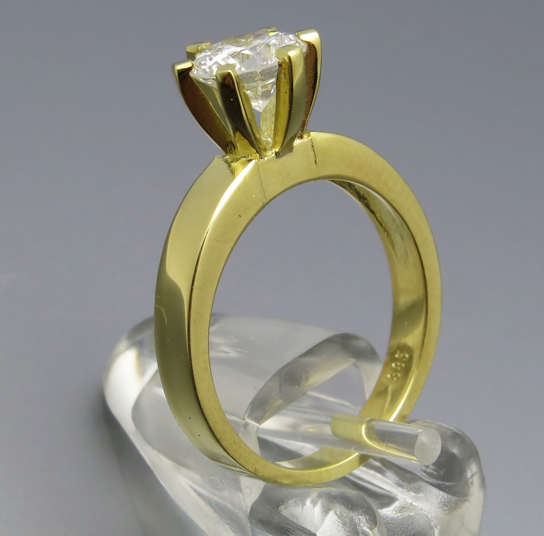 Solitär Brillant Ring - Klassiker – Bild 5
