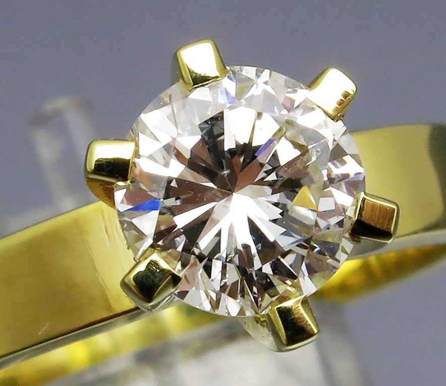 Solitär Brillant Ring - Klassiker – Bild 6