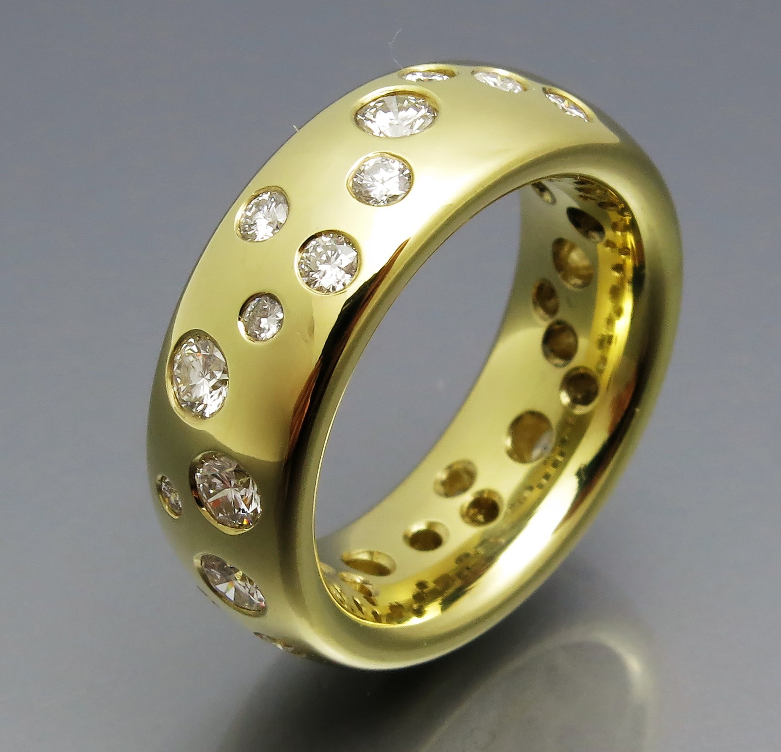 Toller Brillant Ring "Sternenhimmel" – Bild 4