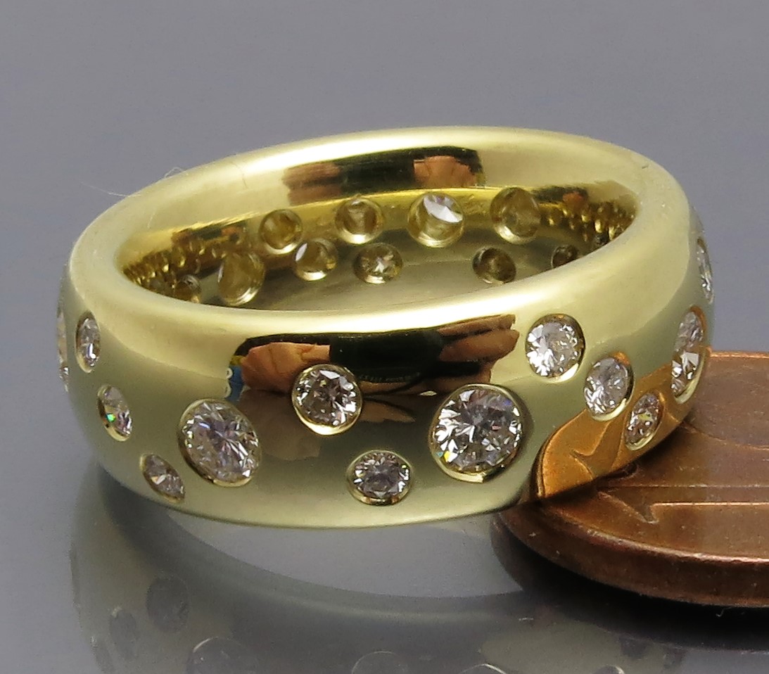 Toller Brillant Ring "Sternenhimmel" – Bild 7