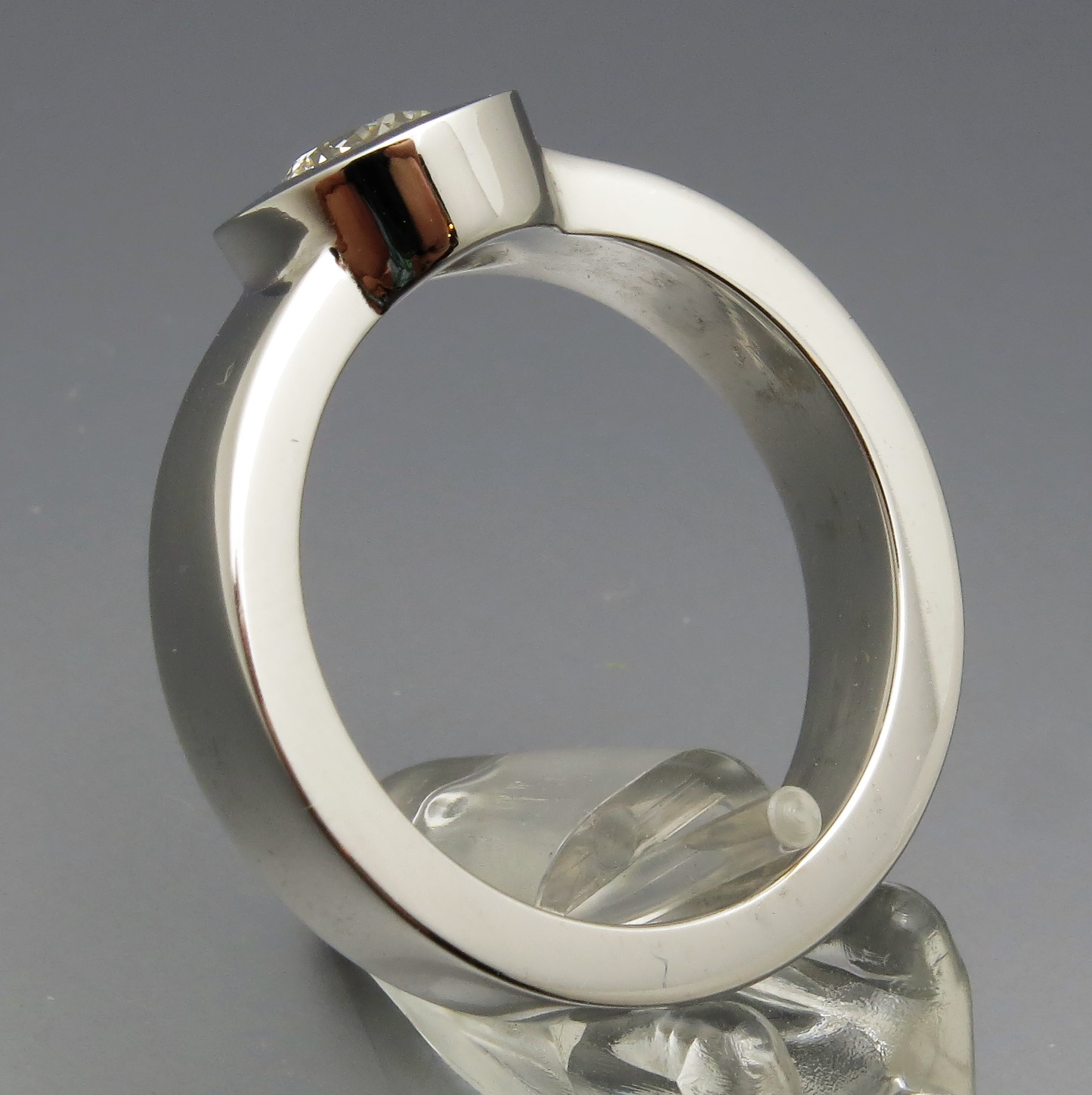 Markanter Brillant Solitär Ring – Bild 7