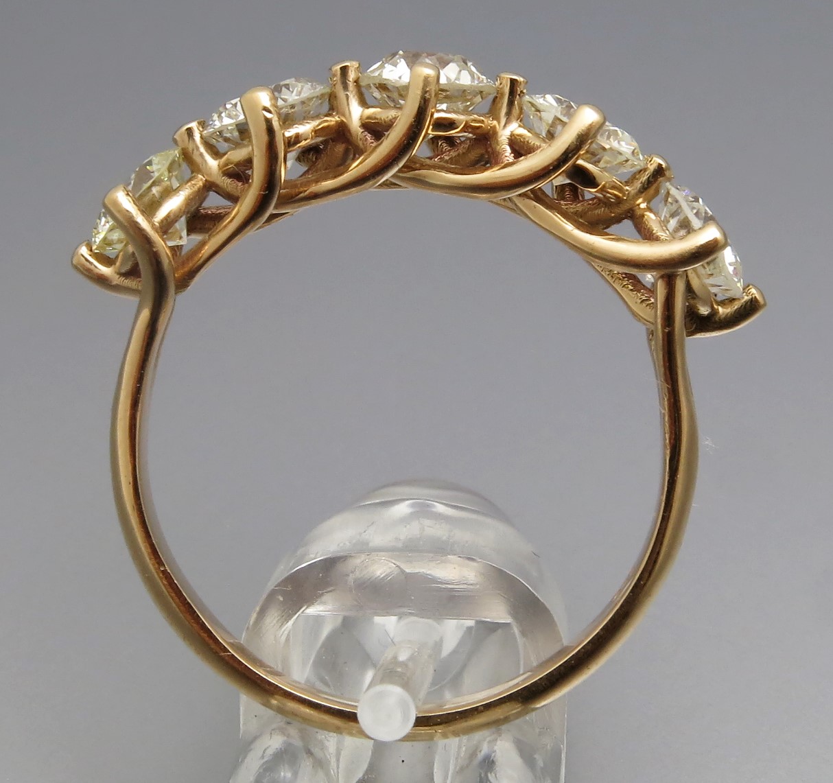 Mondäner Diamant Ring – Bild 6