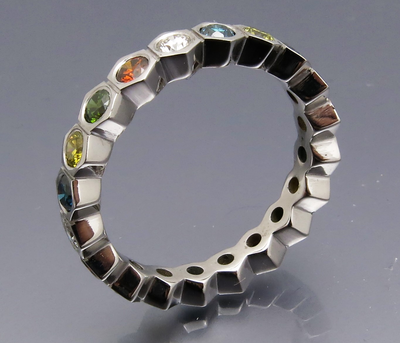 Eleganter Color Memory Ring - Klassiker – Bild 6