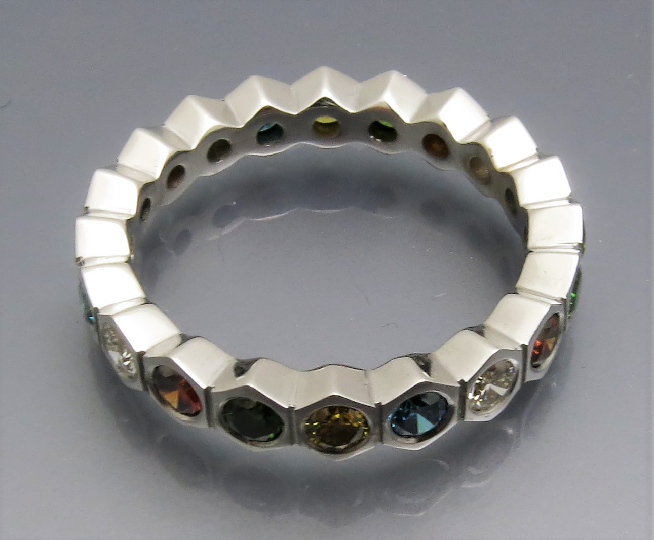 Eleganter Color Memory Ring - Klassiker – Bild 8