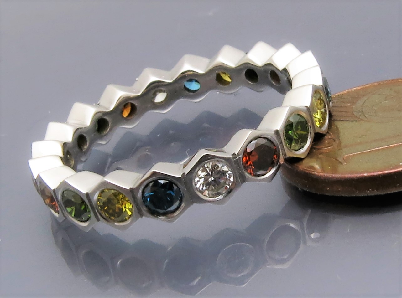Eleganter Color Memory Ring - Klassiker – Bild 3