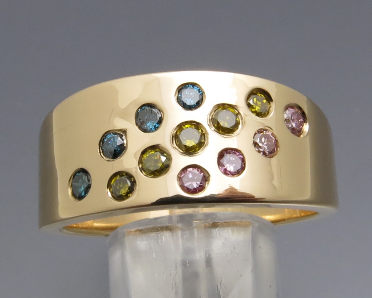 Schicker Color Brillant Ring