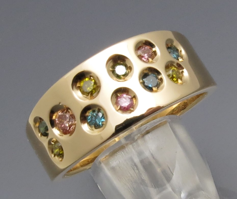 Schicker Color Brillant Ring