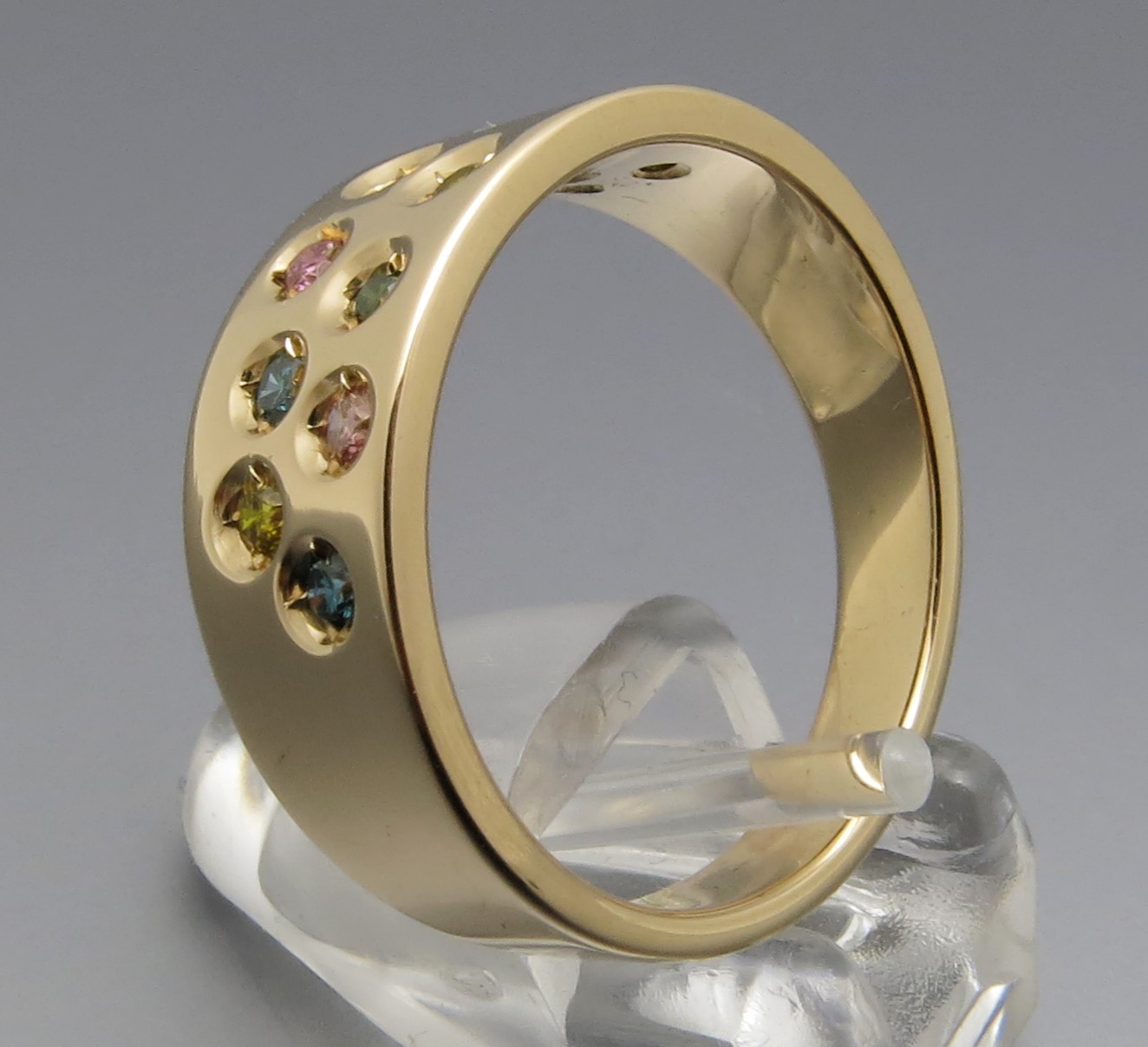 Schicker Color Brillant Ring – Bild 4