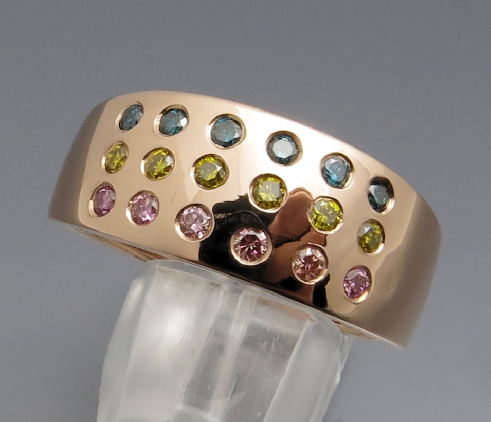 Schicker Color Brillant Ring