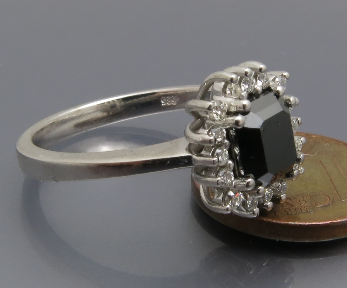 Eleganter Entourage Ring – Bild 3