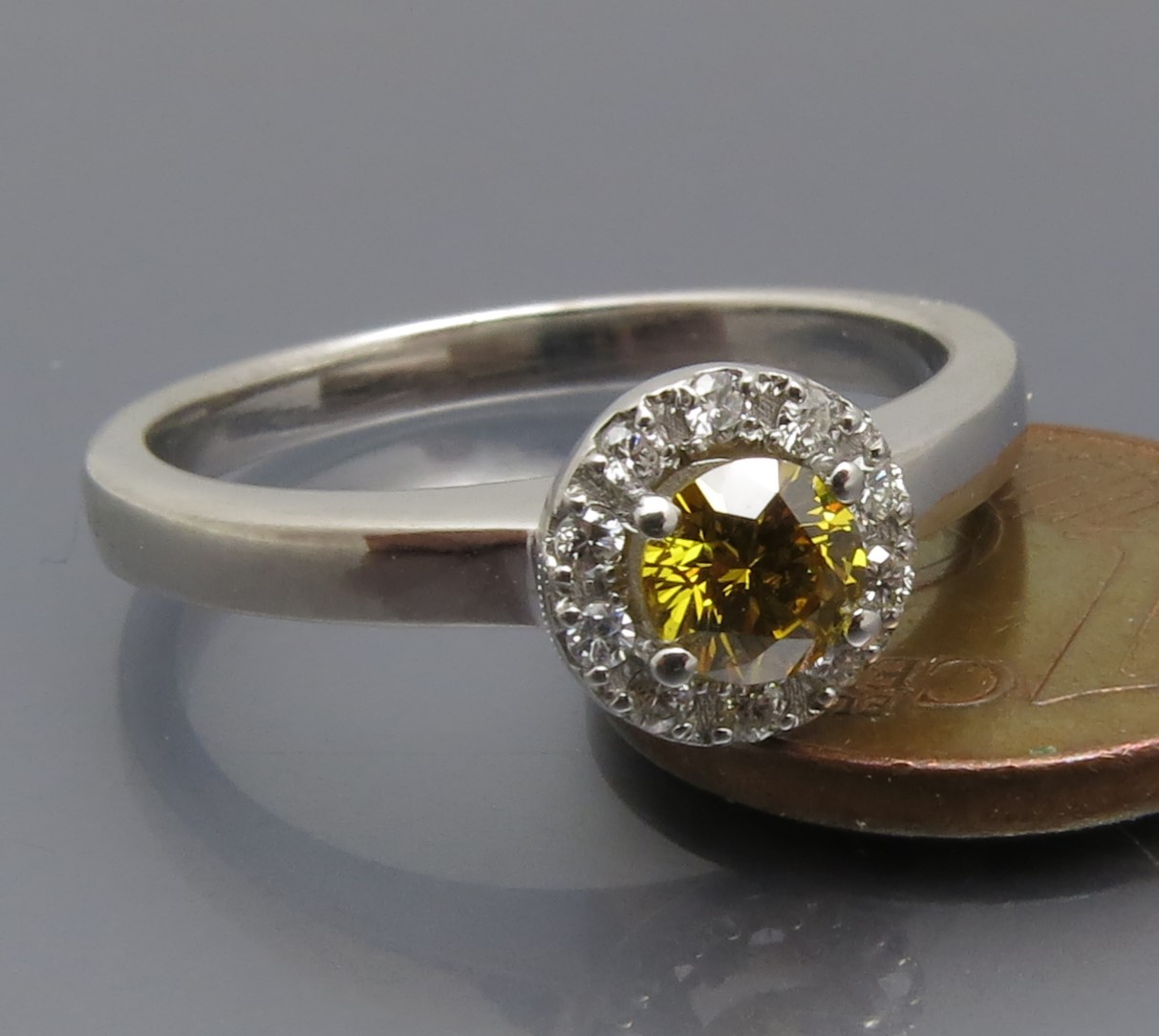 Eleganter Entourage Ring – Bild 3