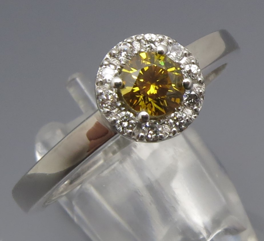 Eleganter Entourage Ring