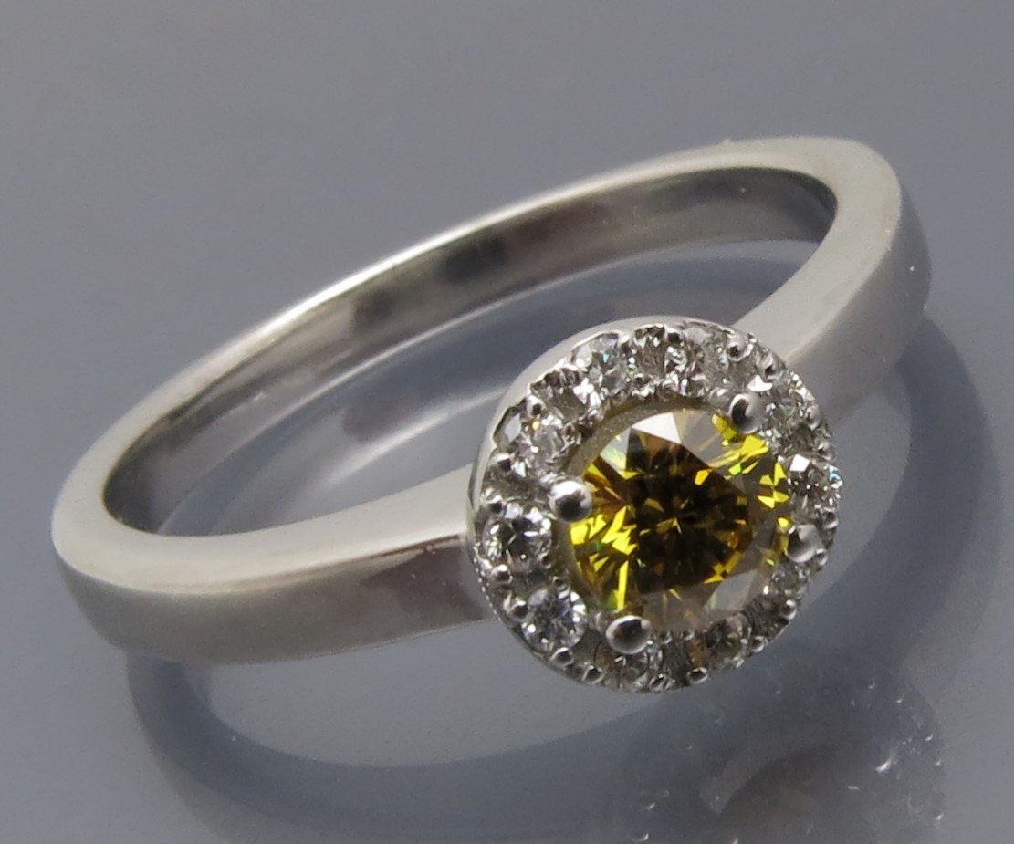 Eleganter Entourage Ring – Bild 2