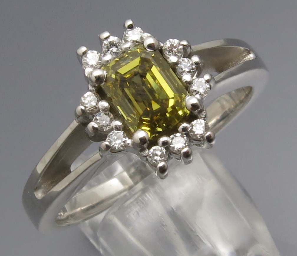 Eleganter Entourage Ring – Bild 8