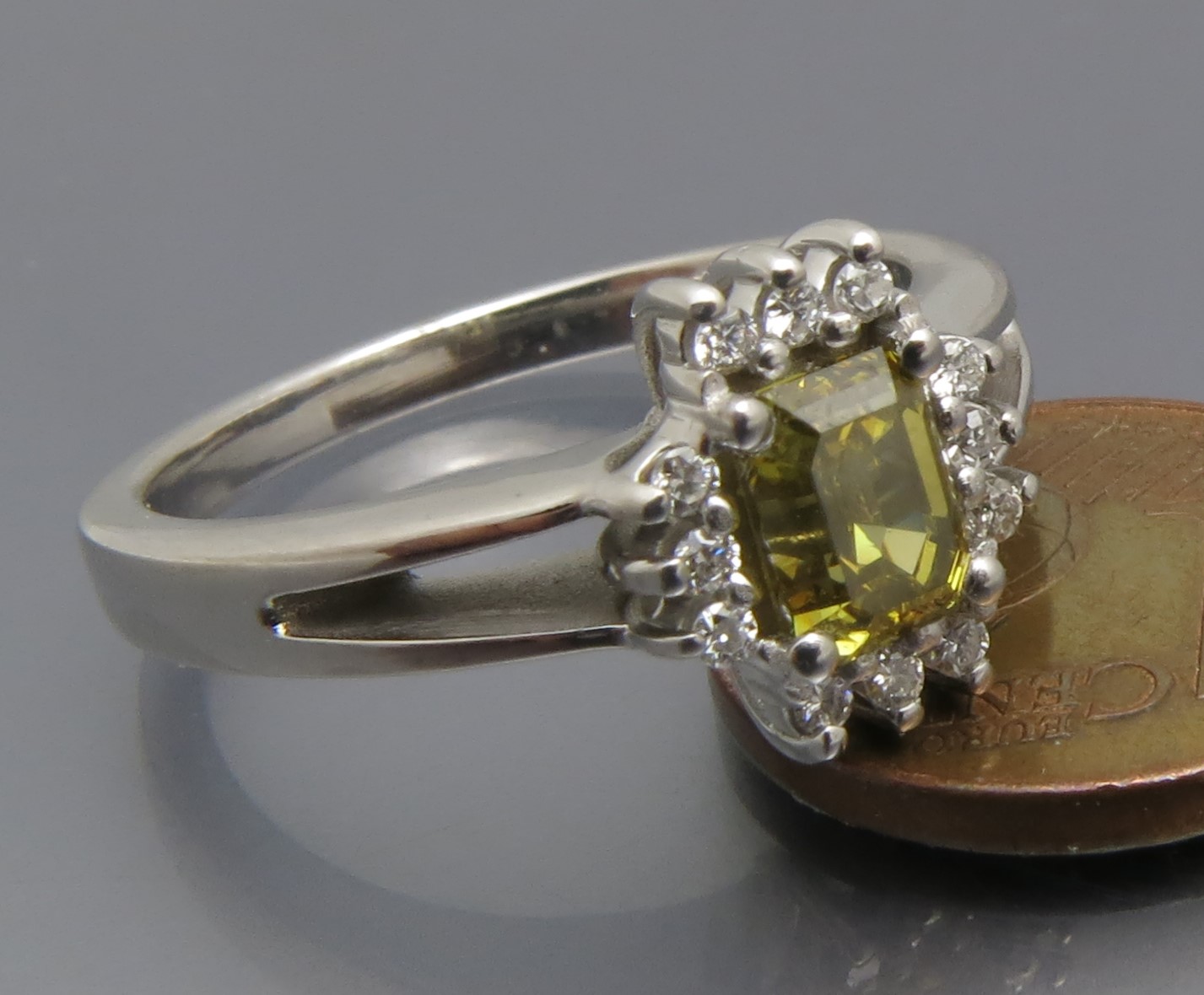 Eleganter Entourage Ring – Bild 3