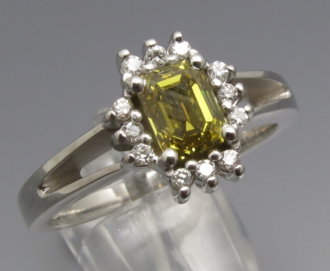 Eleganter Entourage Ring