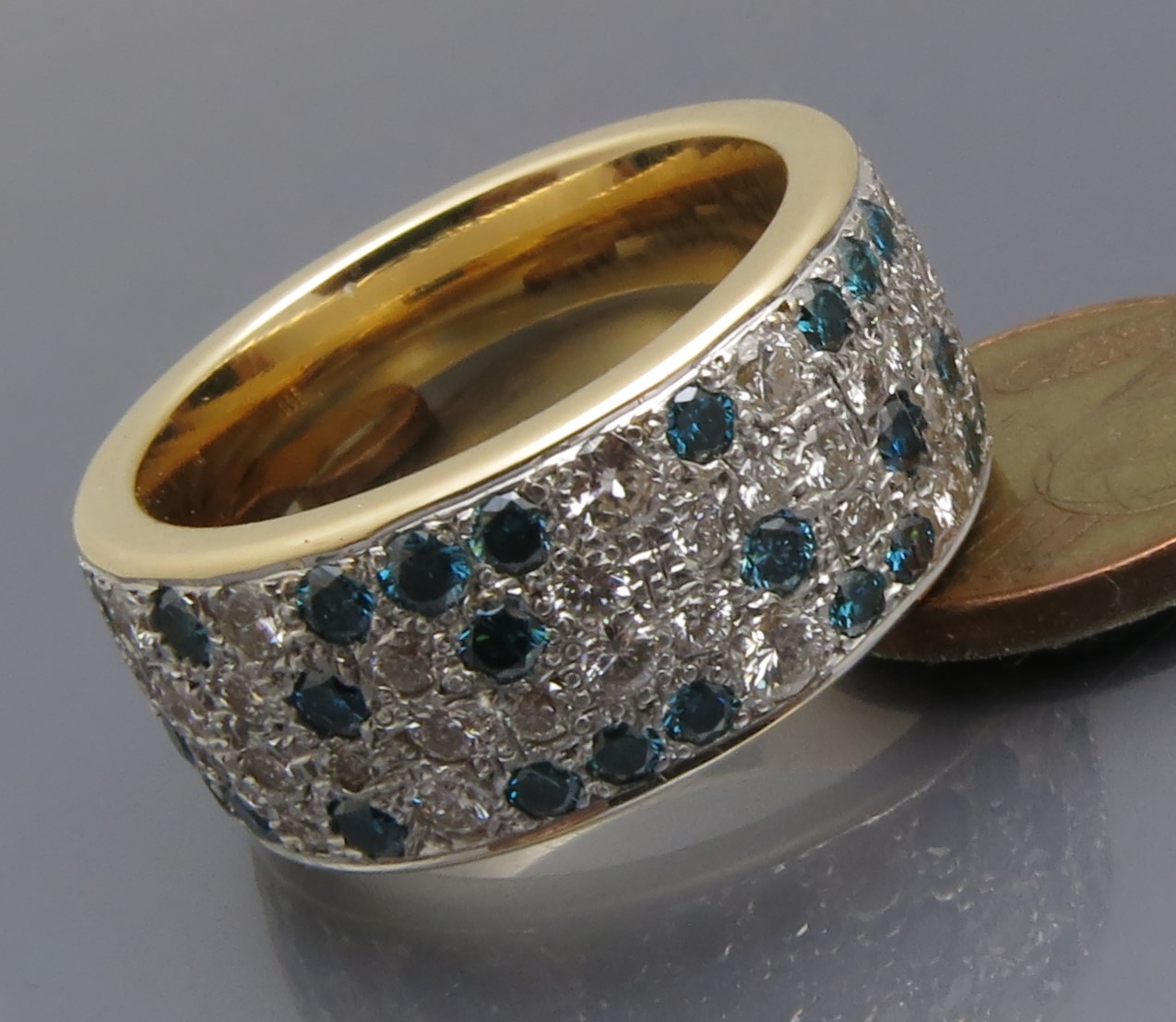 Exklusiver Brillant Sternenhimmel Ring – Bild 4