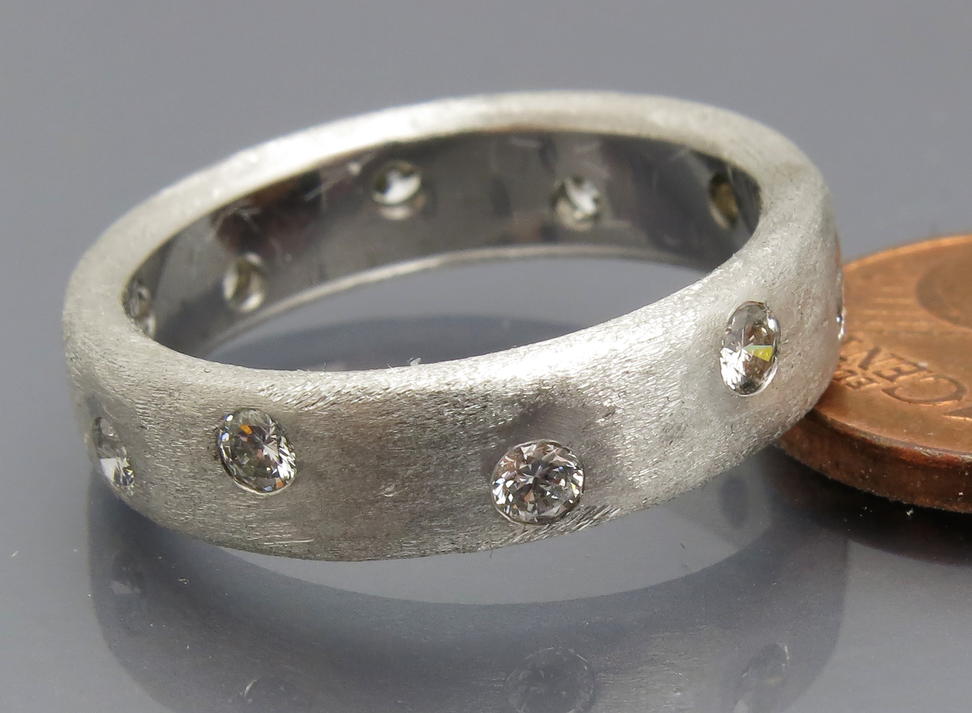 Antik Style Memoire Brillant Ring – Bild 5
