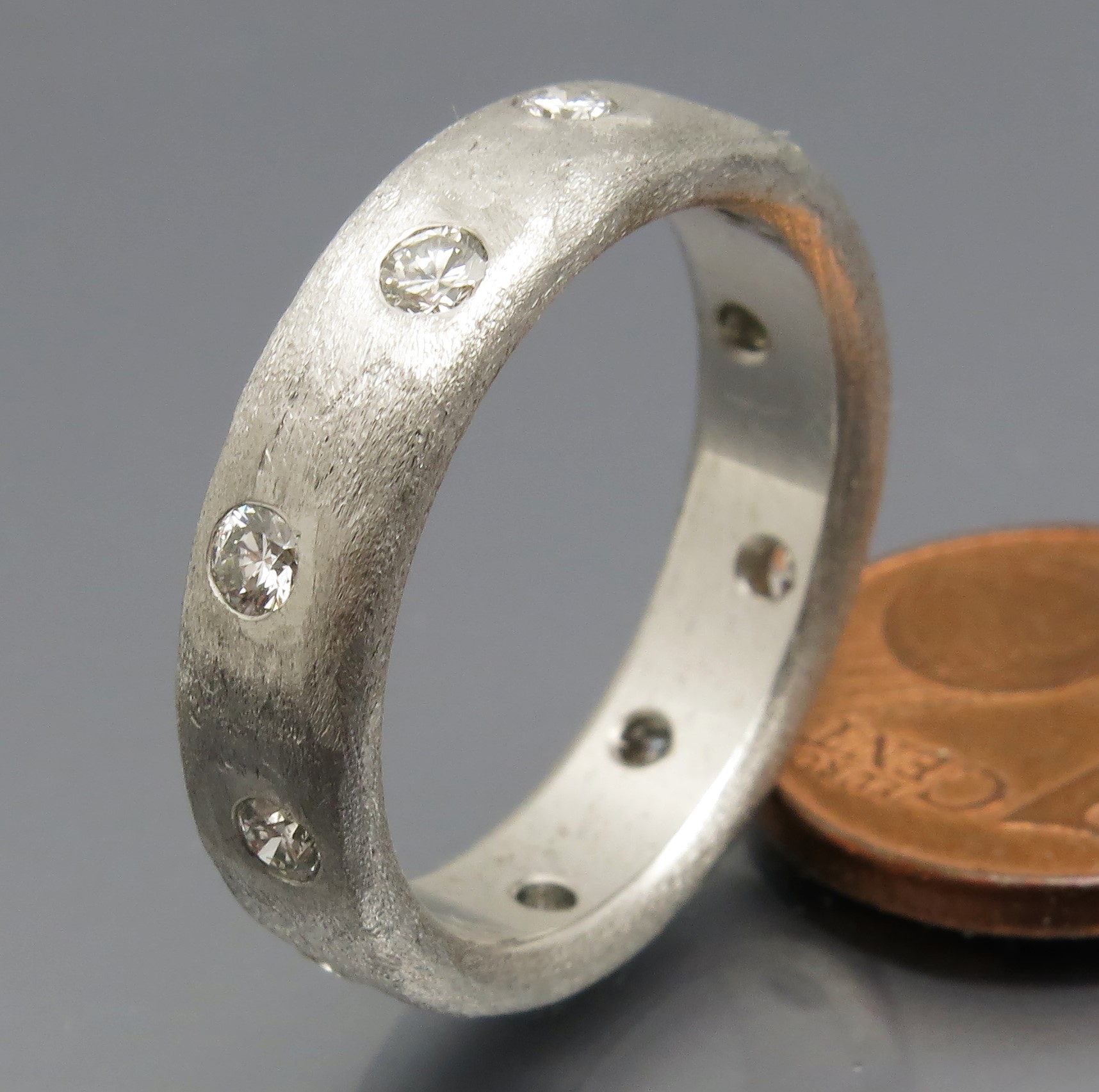 Antik Style Memoire Brillant Ring – Bild 3