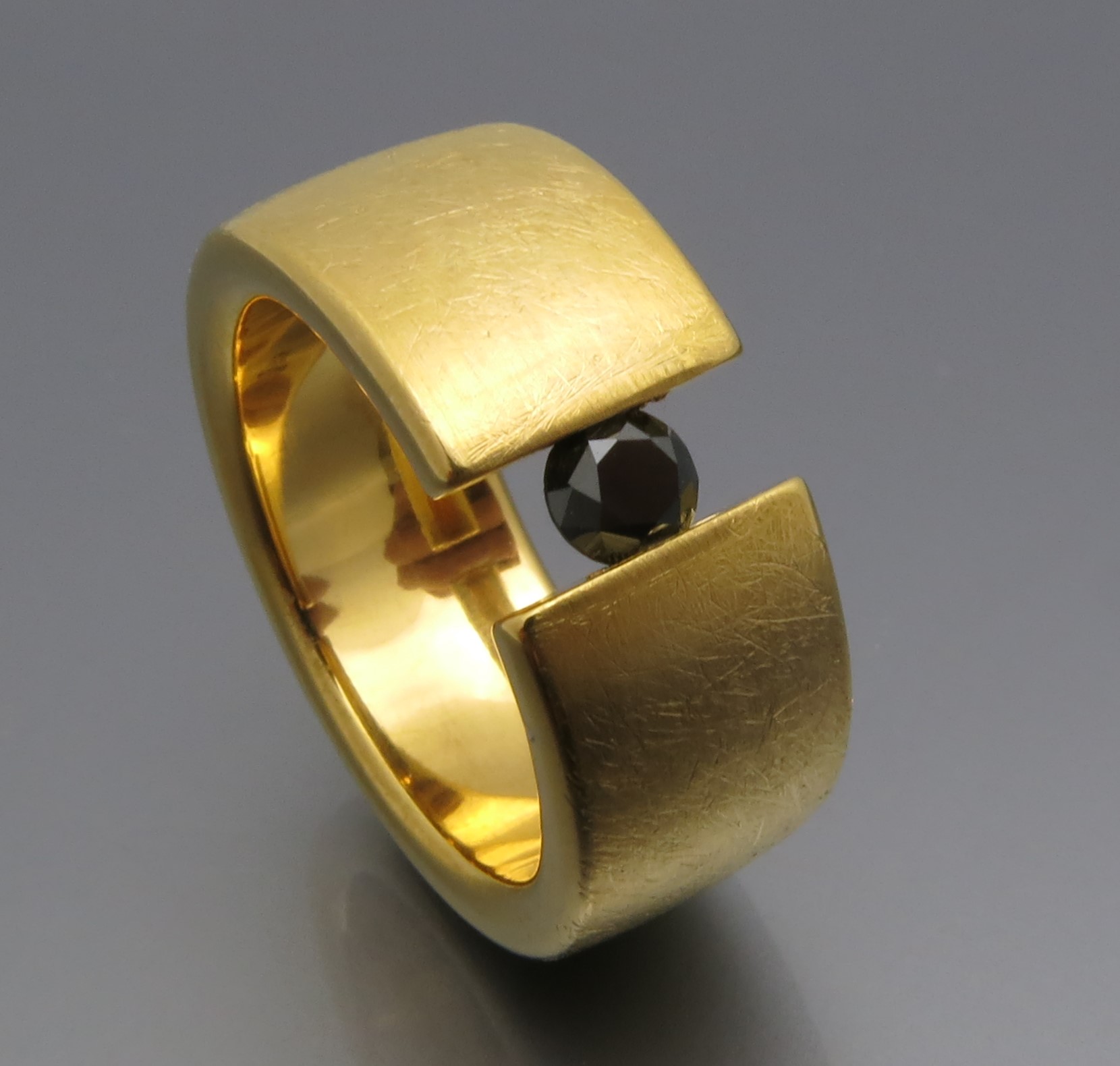 Breiter Diamant Spannring – Bild 2